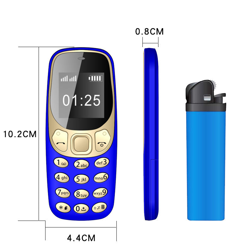 BM10 Plus 1.54-Inch Mini Dual SIM Standby Bar Phone BM10 Plus 1.54-Inch Mini Dual SIM Standby Bar Phone